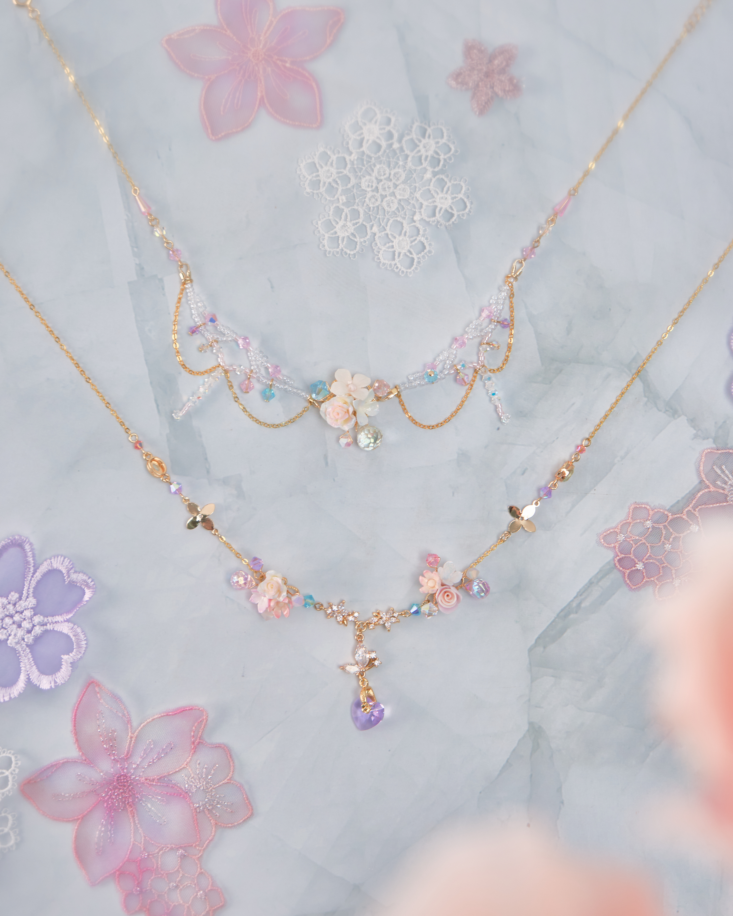 11689 Vintage Style S925 Necklace Set