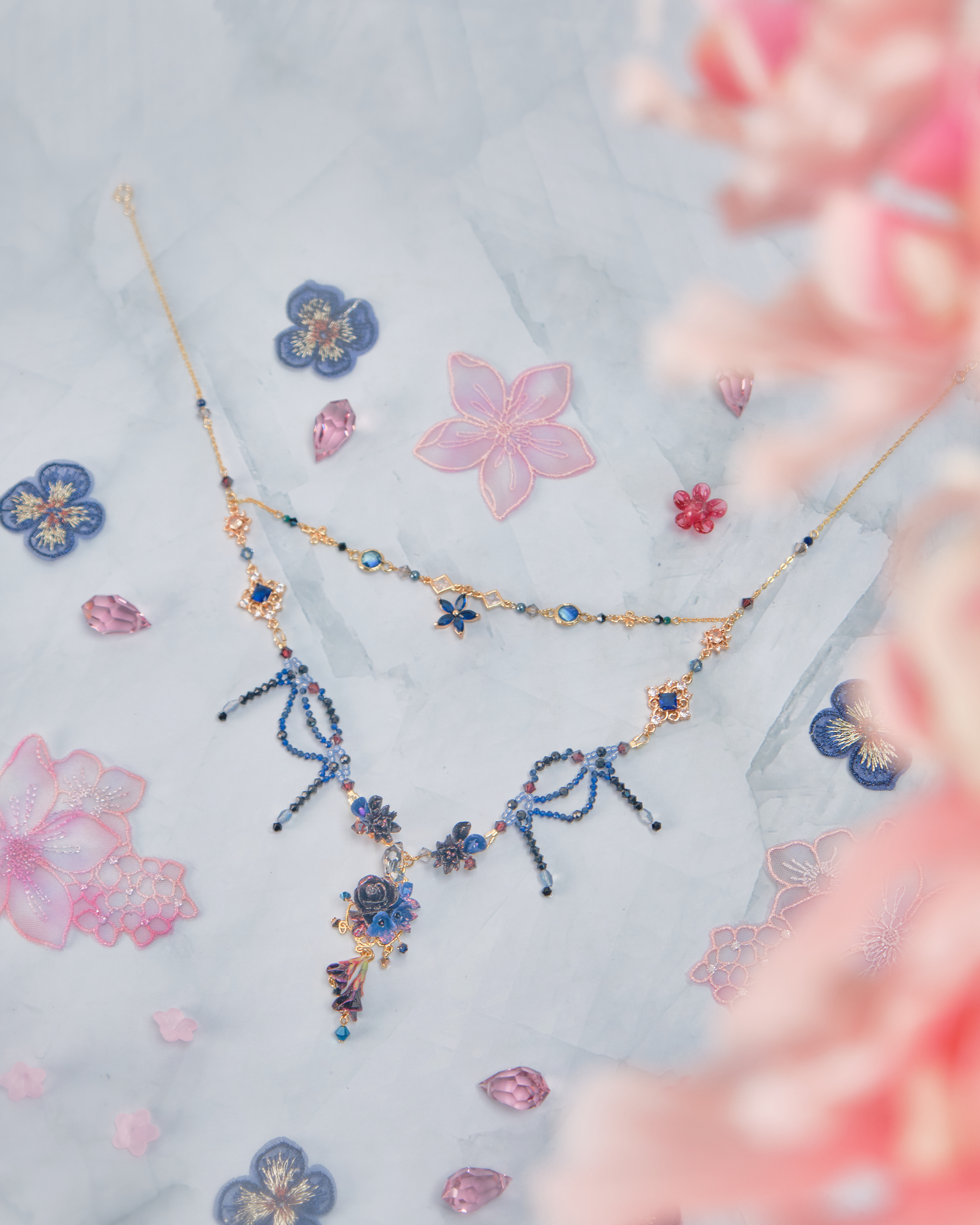 11690 復古雙層S925頸鏈