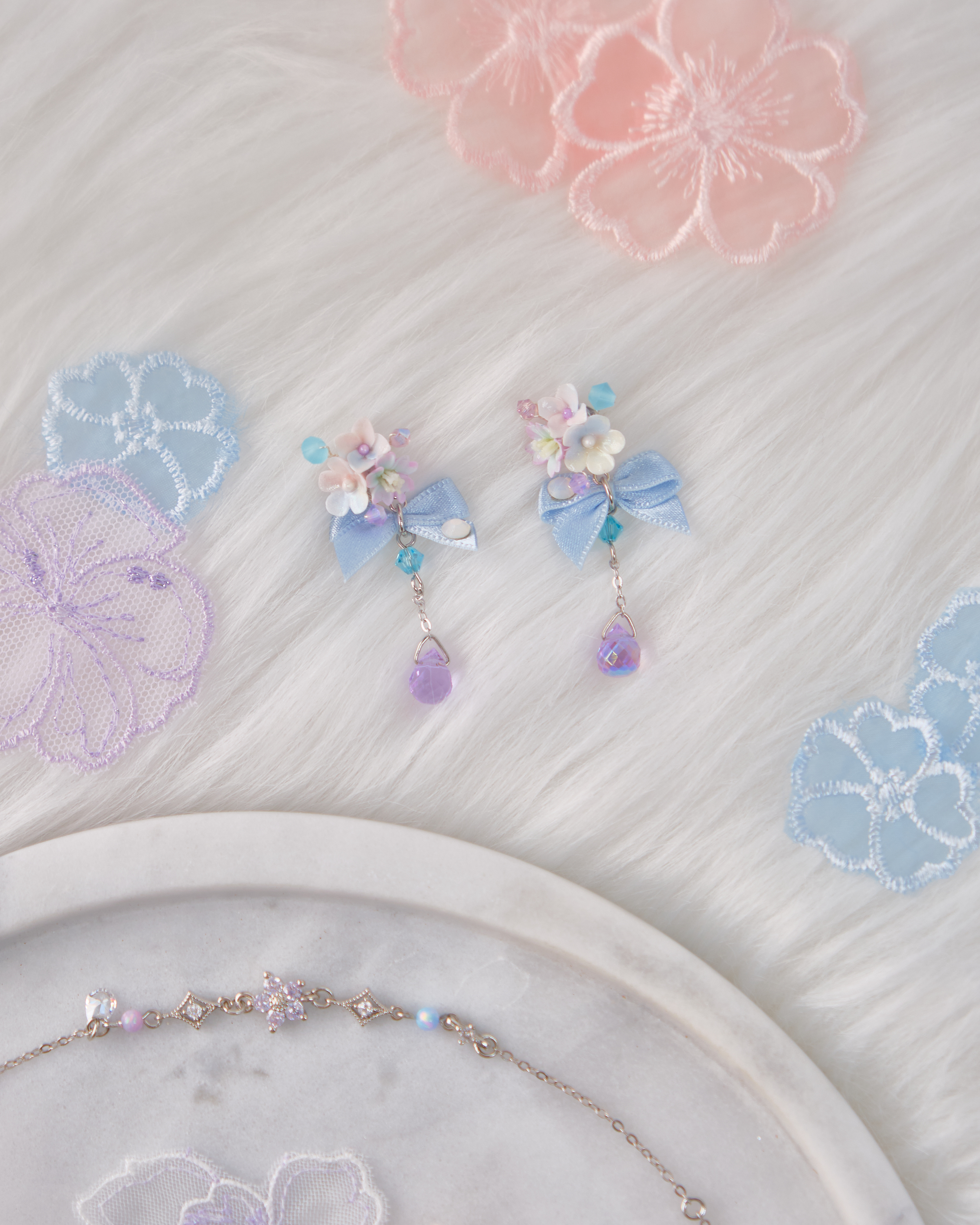 11697 Valentine Set - Earrings and Bracelet