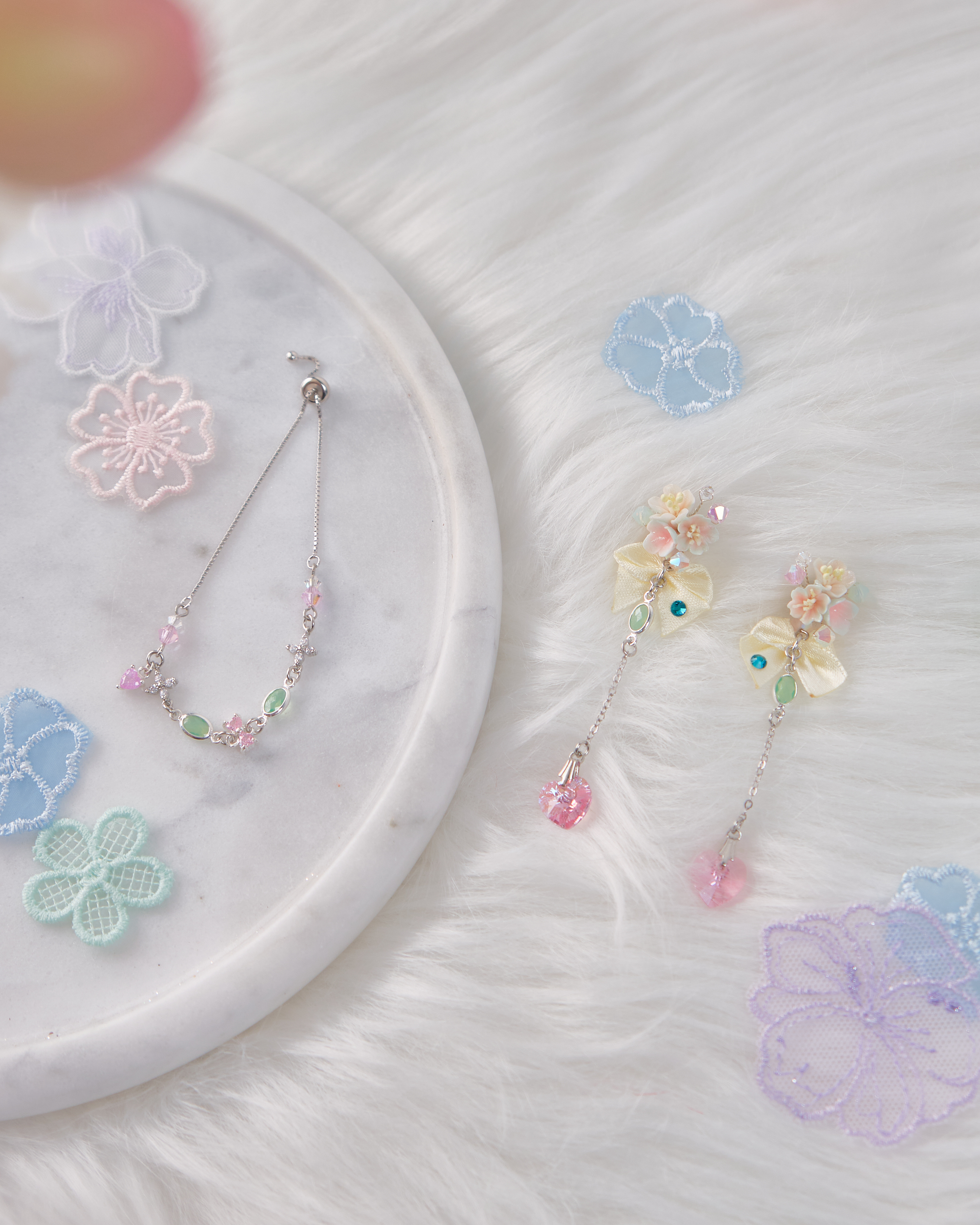 11700 情人節耳環及手鏈套裝