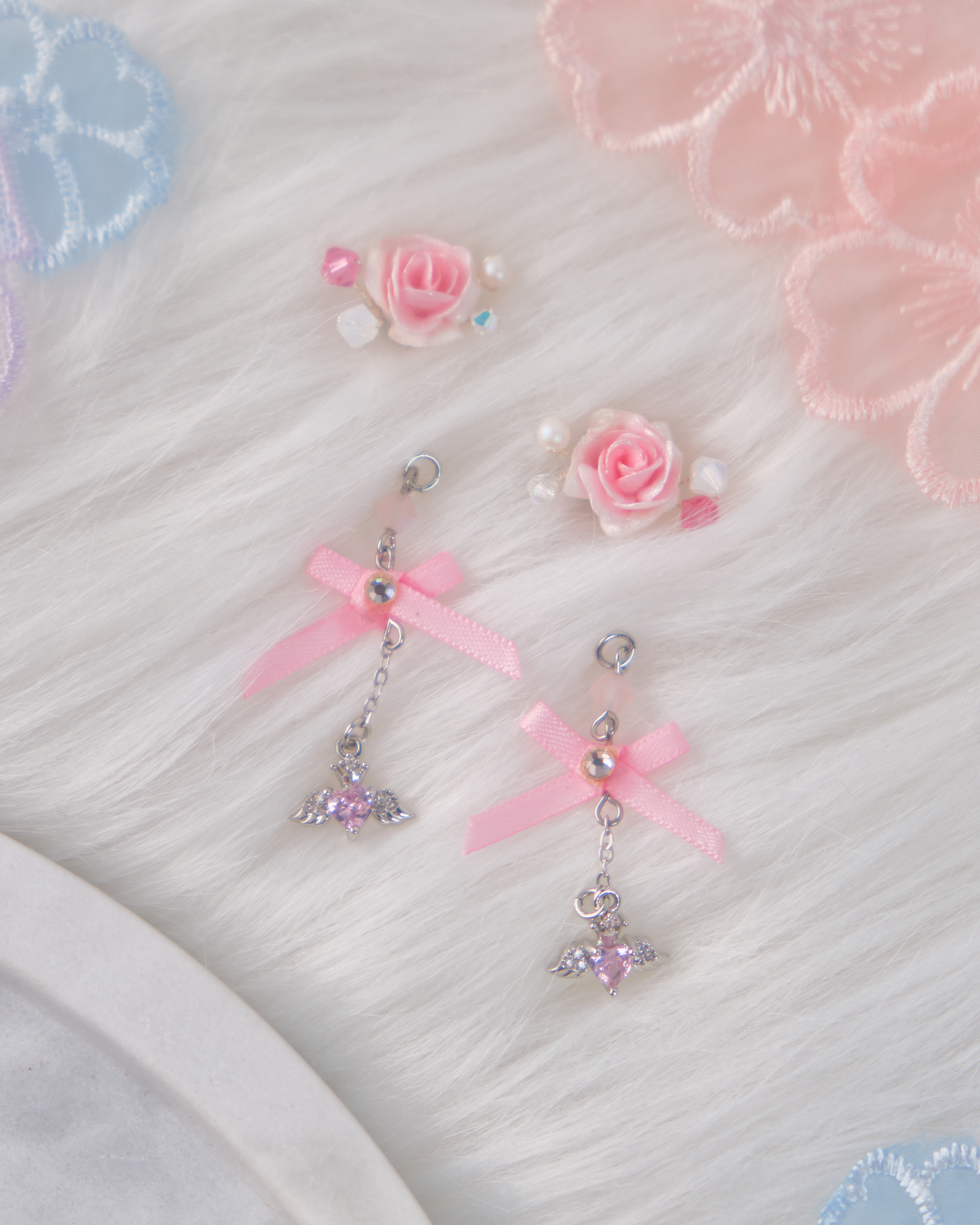 11701 情人節耳環及手鏈套裝