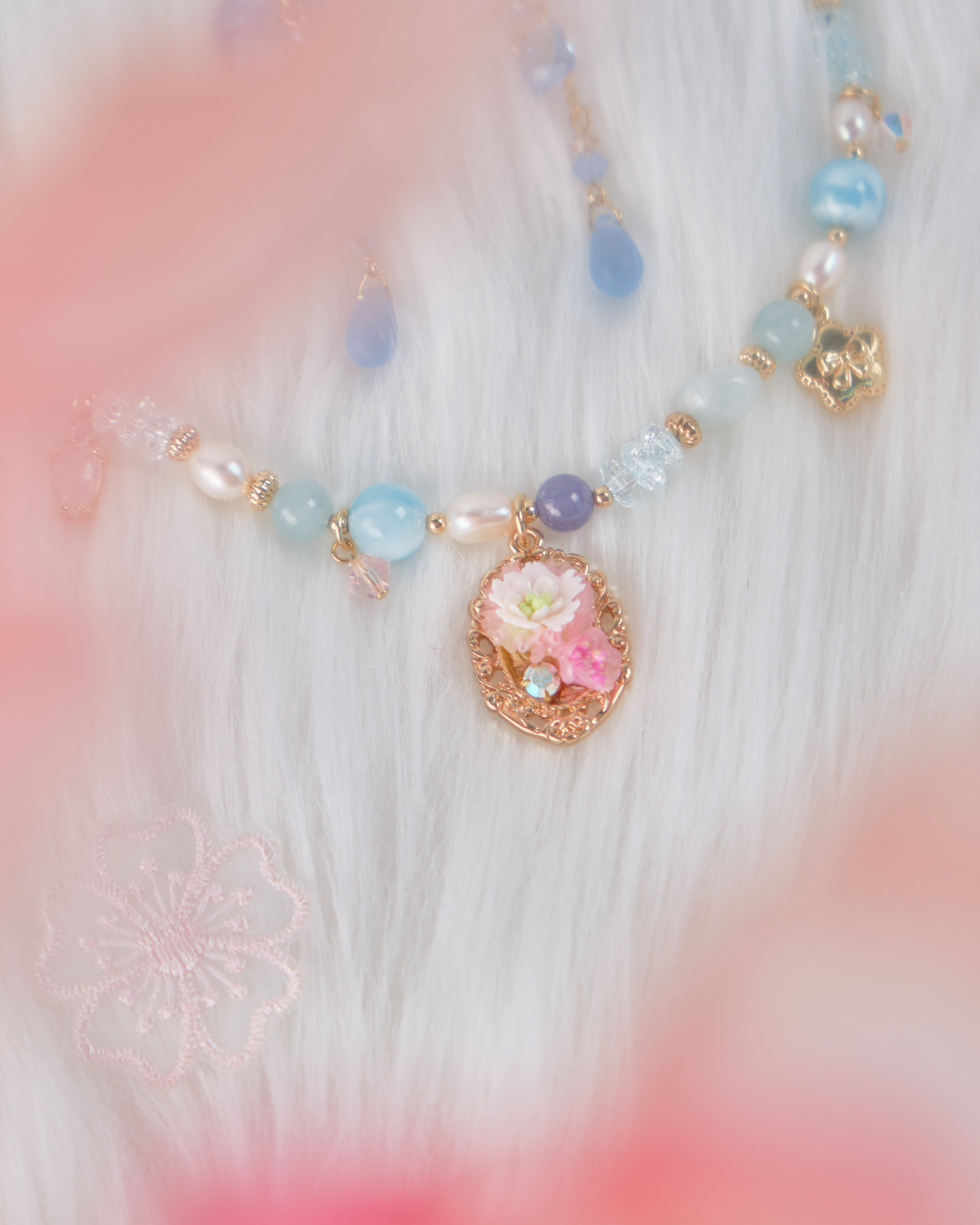 11702 情人節耳環及頸鏈套裝