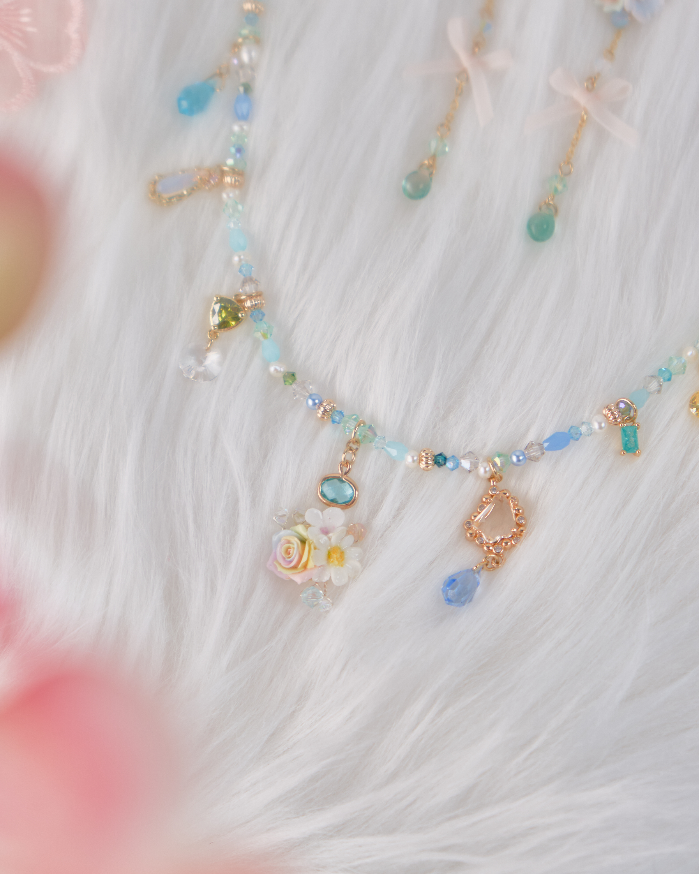 11704 情人節耳環及頸鏈套裝