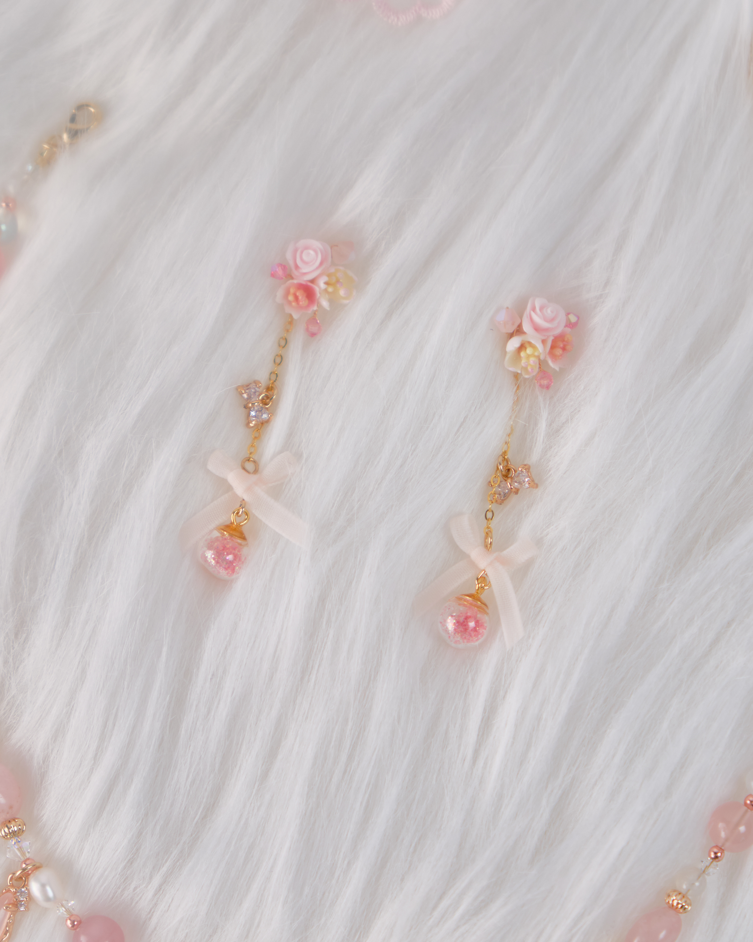 11705 情人節耳環及頸鏈套裝