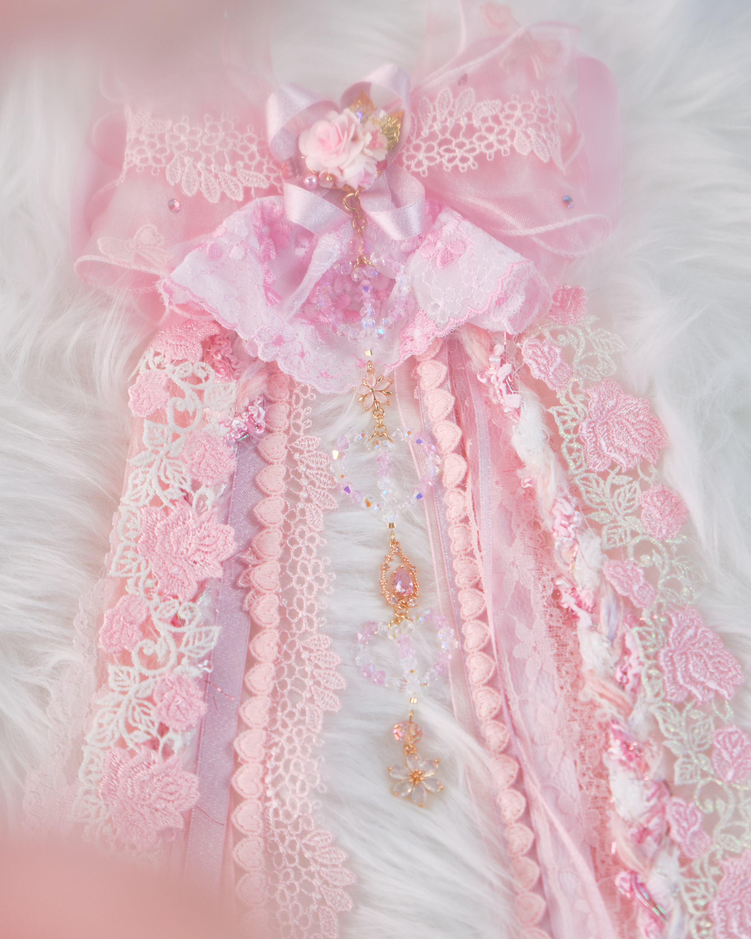 11708 暮與曦星雲三用蝴蝶結髮夾別注版