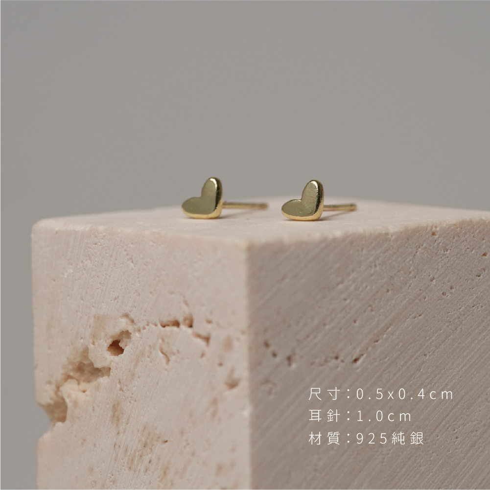愛心耳針金尺寸