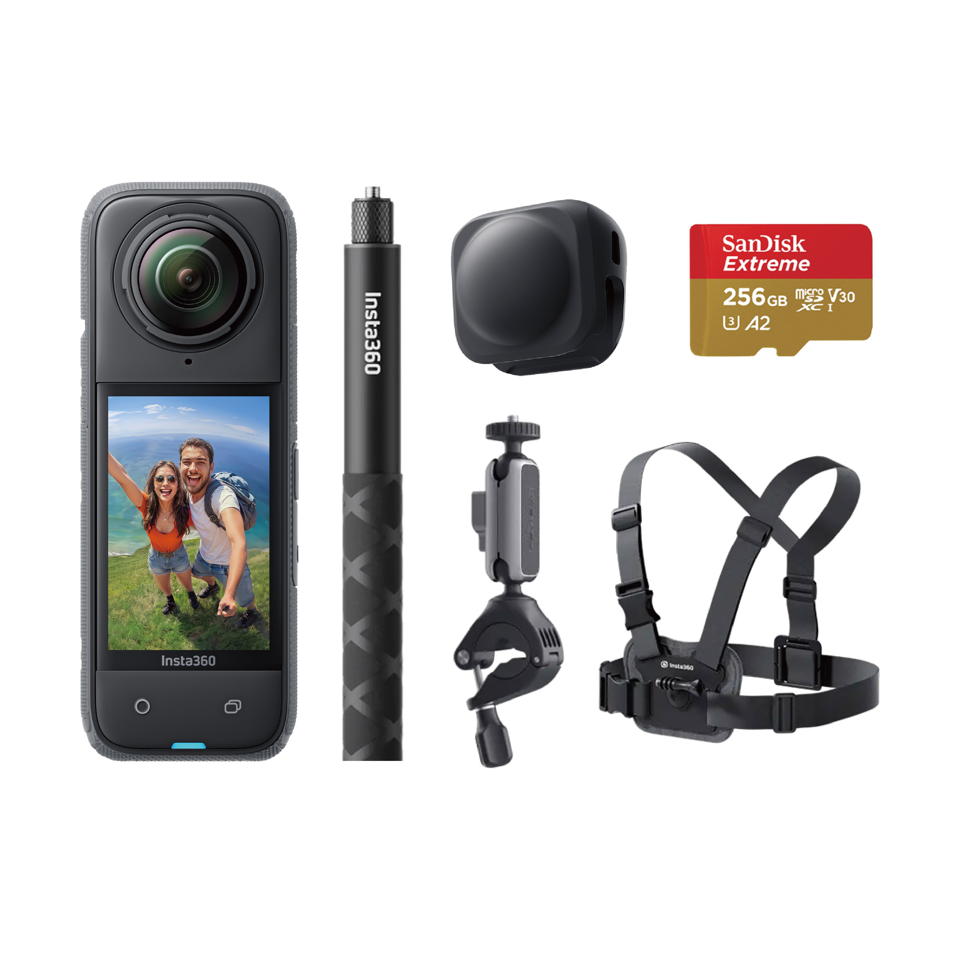 Insta360 X4 自行車騎行套組