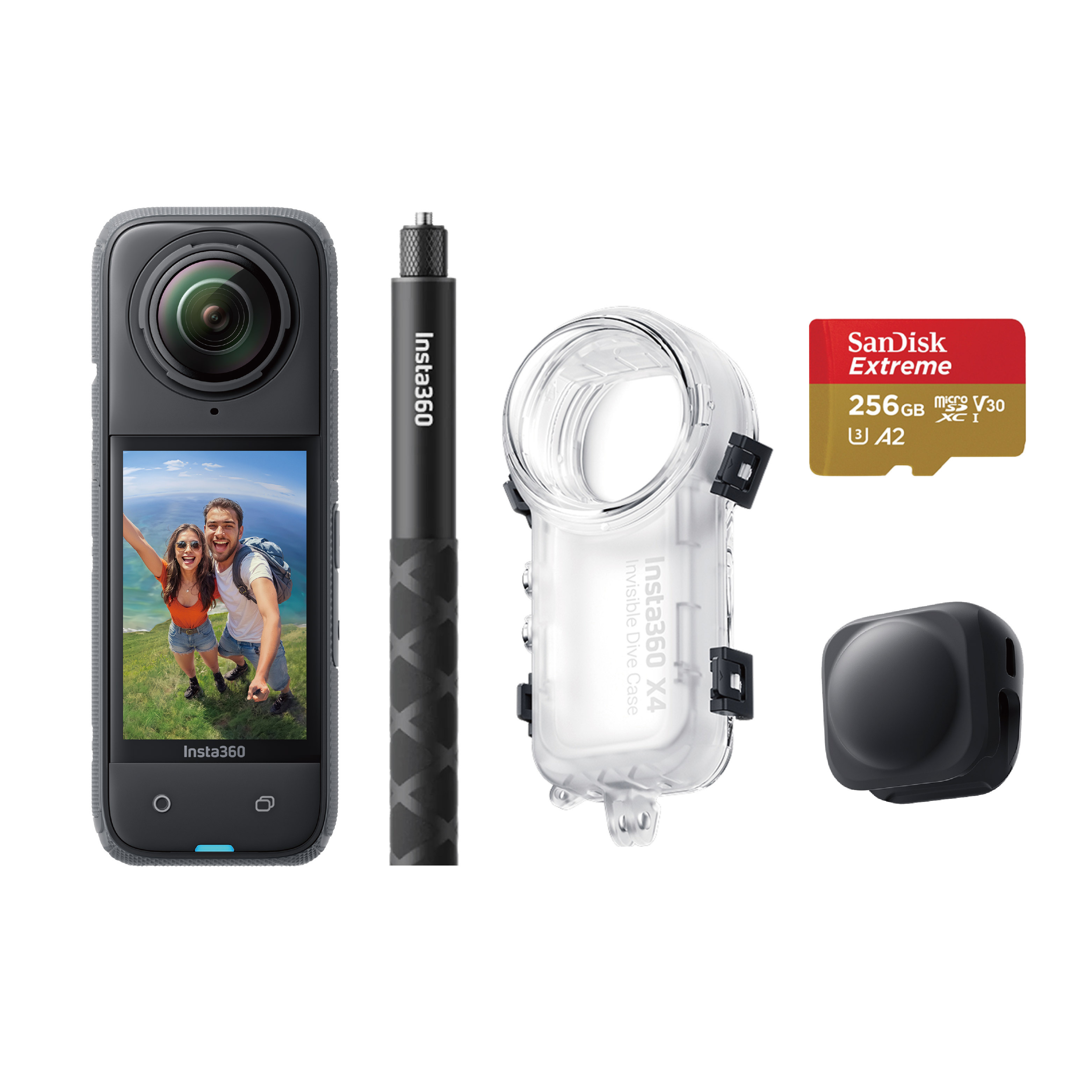 Insta360 X4 全隱形潛水殼套組