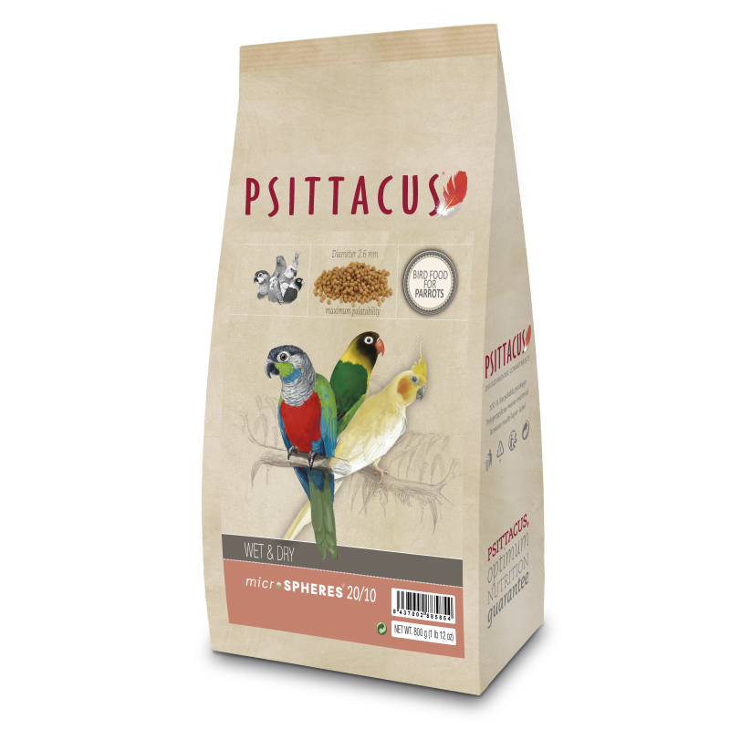 [一件包郵] Psittacus 乾濕兩用鸚鵡糧