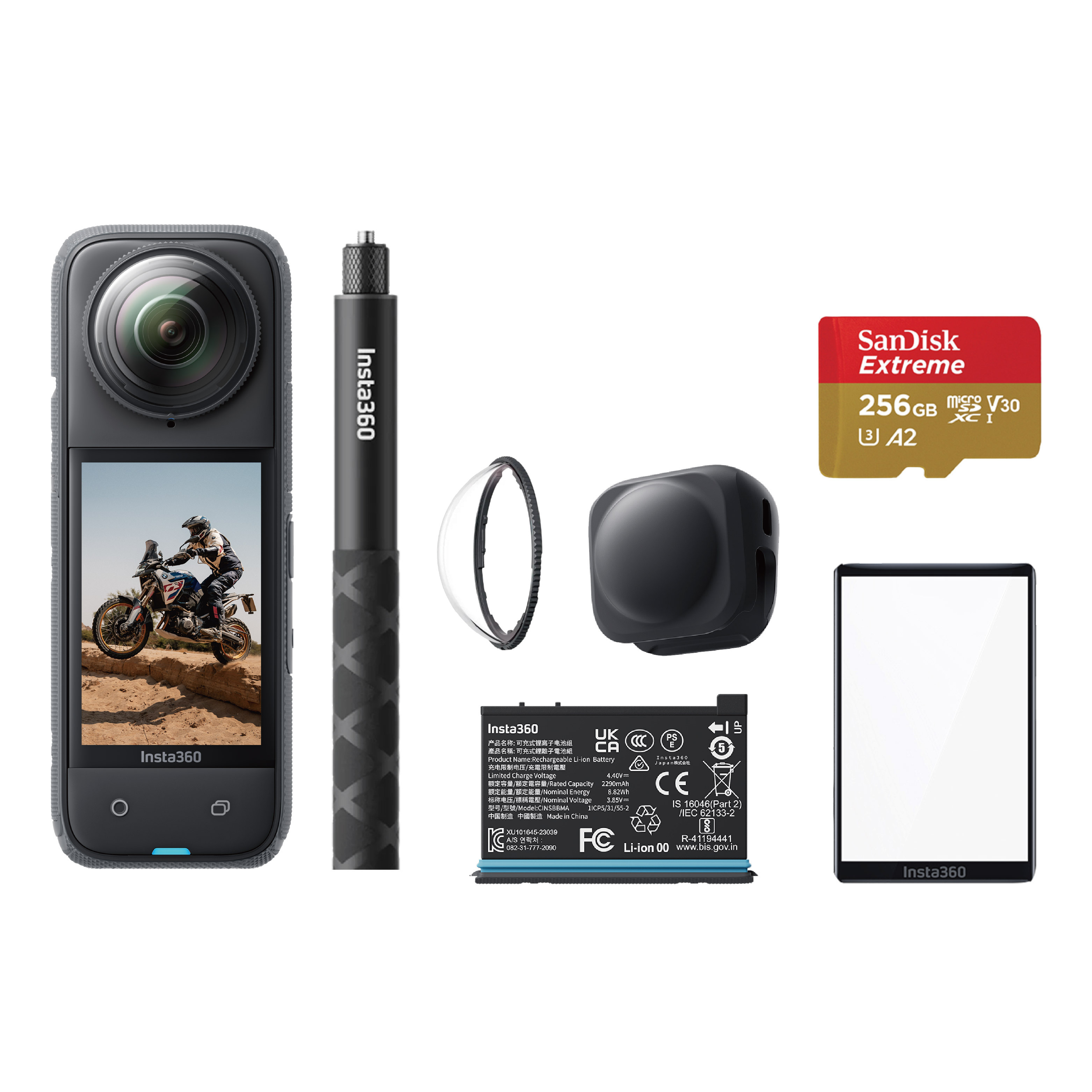 Insta360 X4 BMW滑雪套裝