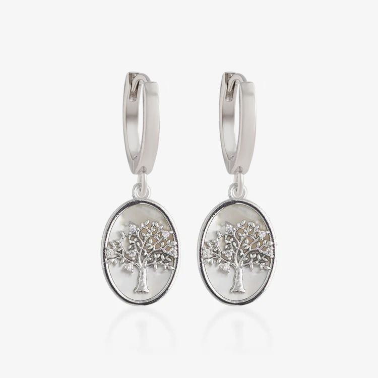 生命樹圓牌．吊飾耳環