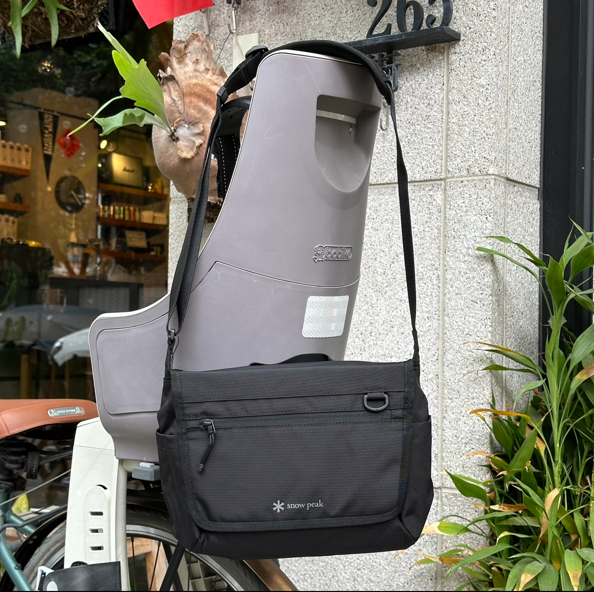 SNOWPEAK■Cample Double Pocket Cross Bag ■送料込 Double Face Mesh Shoulder Bag | Snow Peak