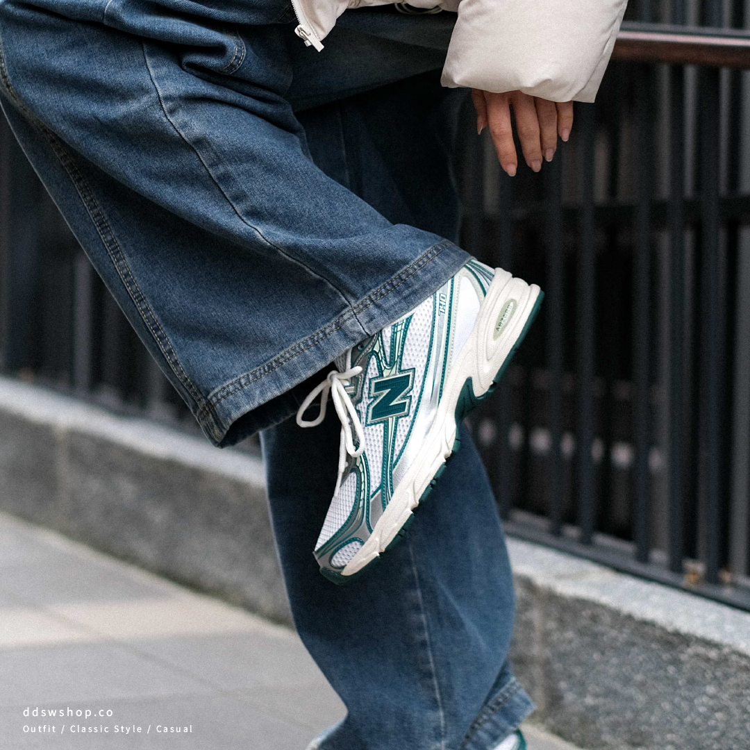 "調貨" NEW BALANCE 白綠復古慢跑鞋 森林綠 U740GR2