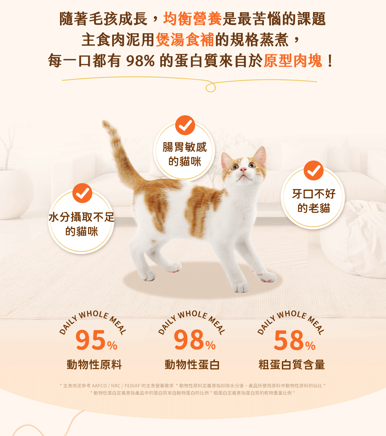 可追溯時食材，小分子水解蛋白，好消化吸收