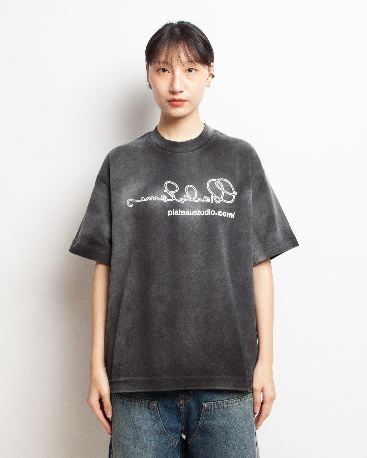 PLATEAU STUDIO｜Semae tee (Washed black)