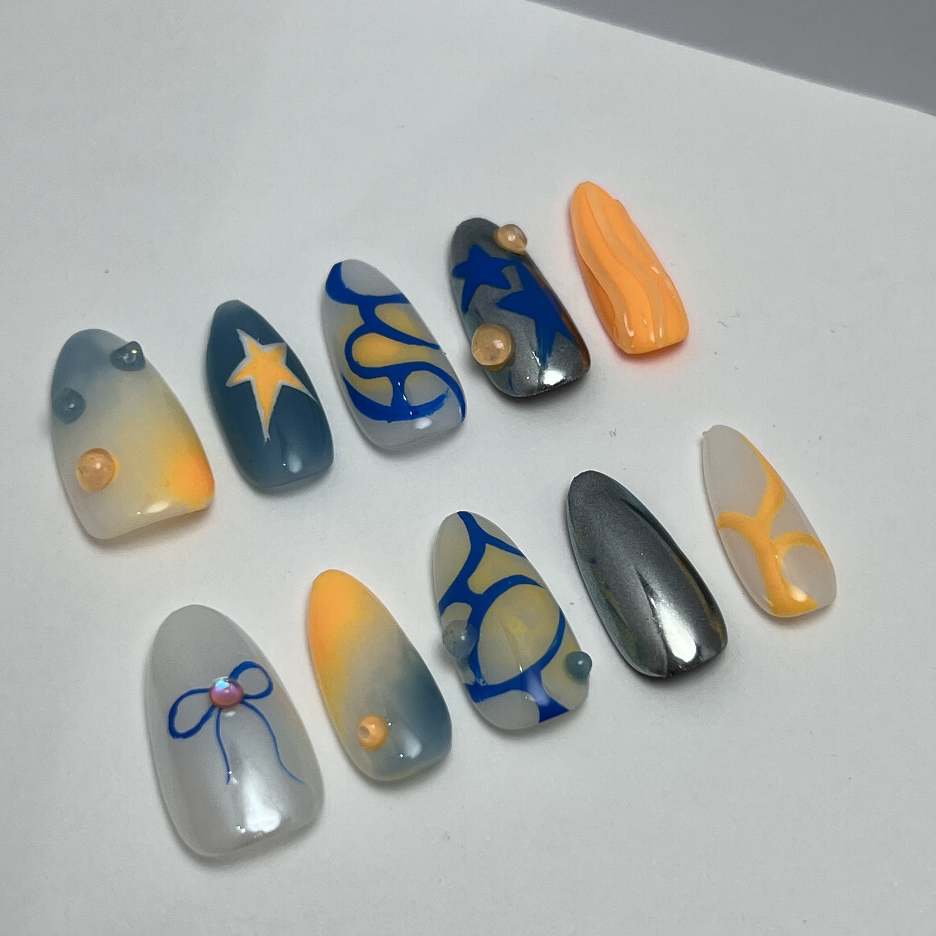 baby:nail ︳Silent Night。Hand-made