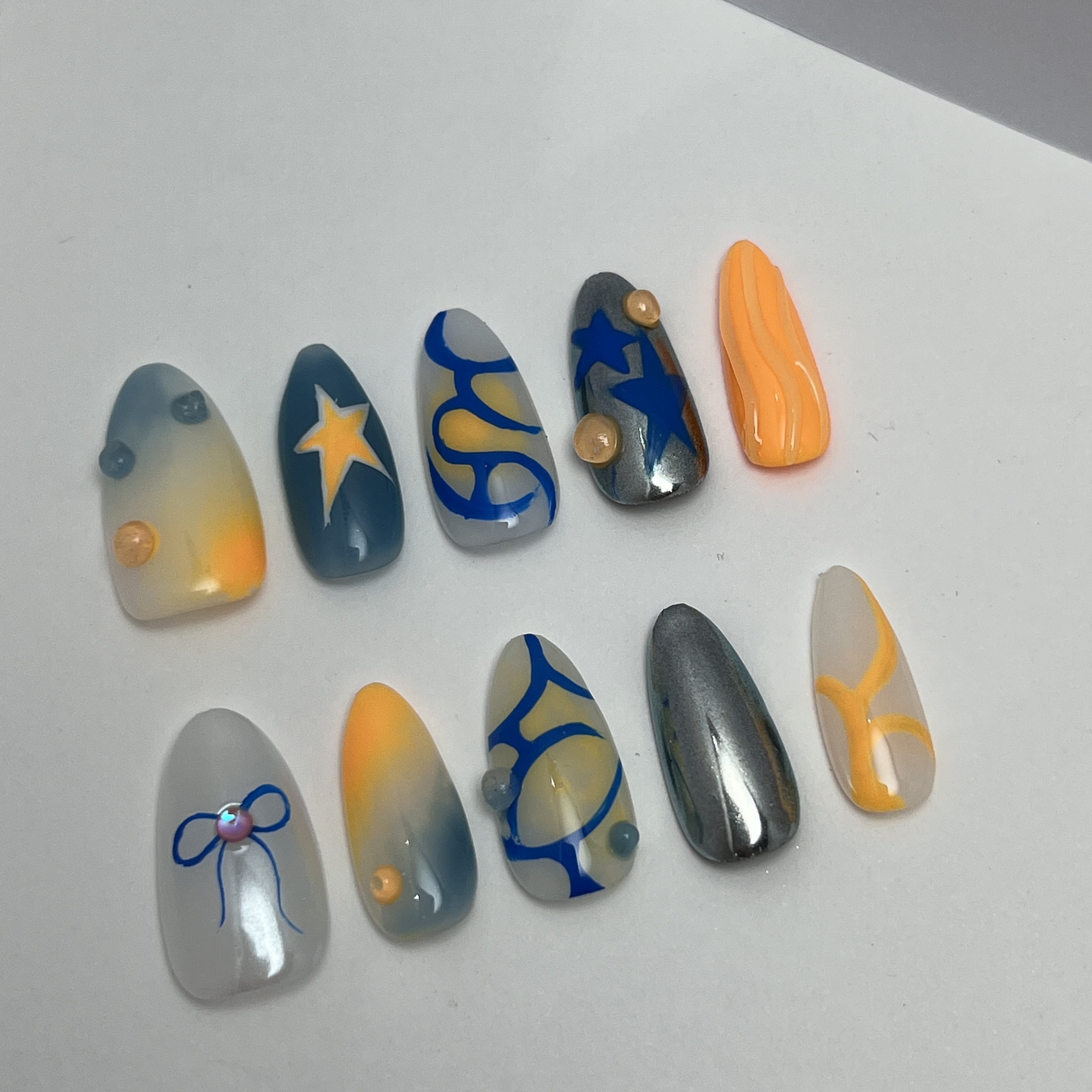 baby:nail ︳Silent Night。Hand-made