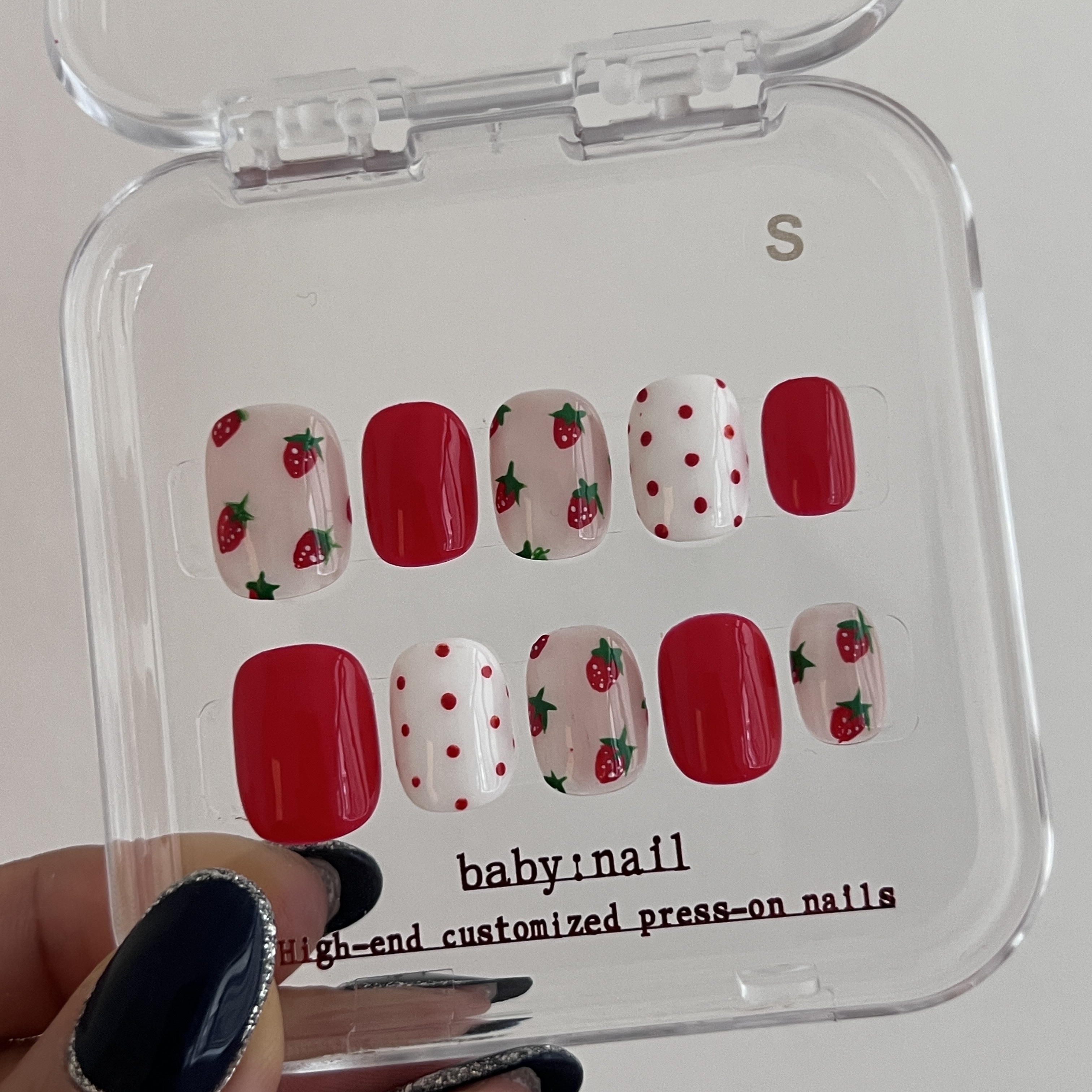 baby:nail | Cute Cute Strawberry