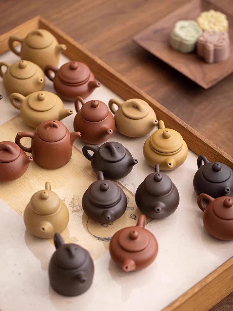 迷你紫砂小茶壺