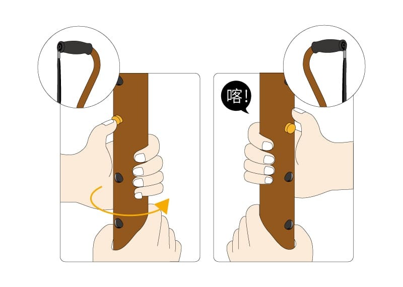 NOVA 中型四點杖(6x8吋/中型四腳拐)-5620小底座