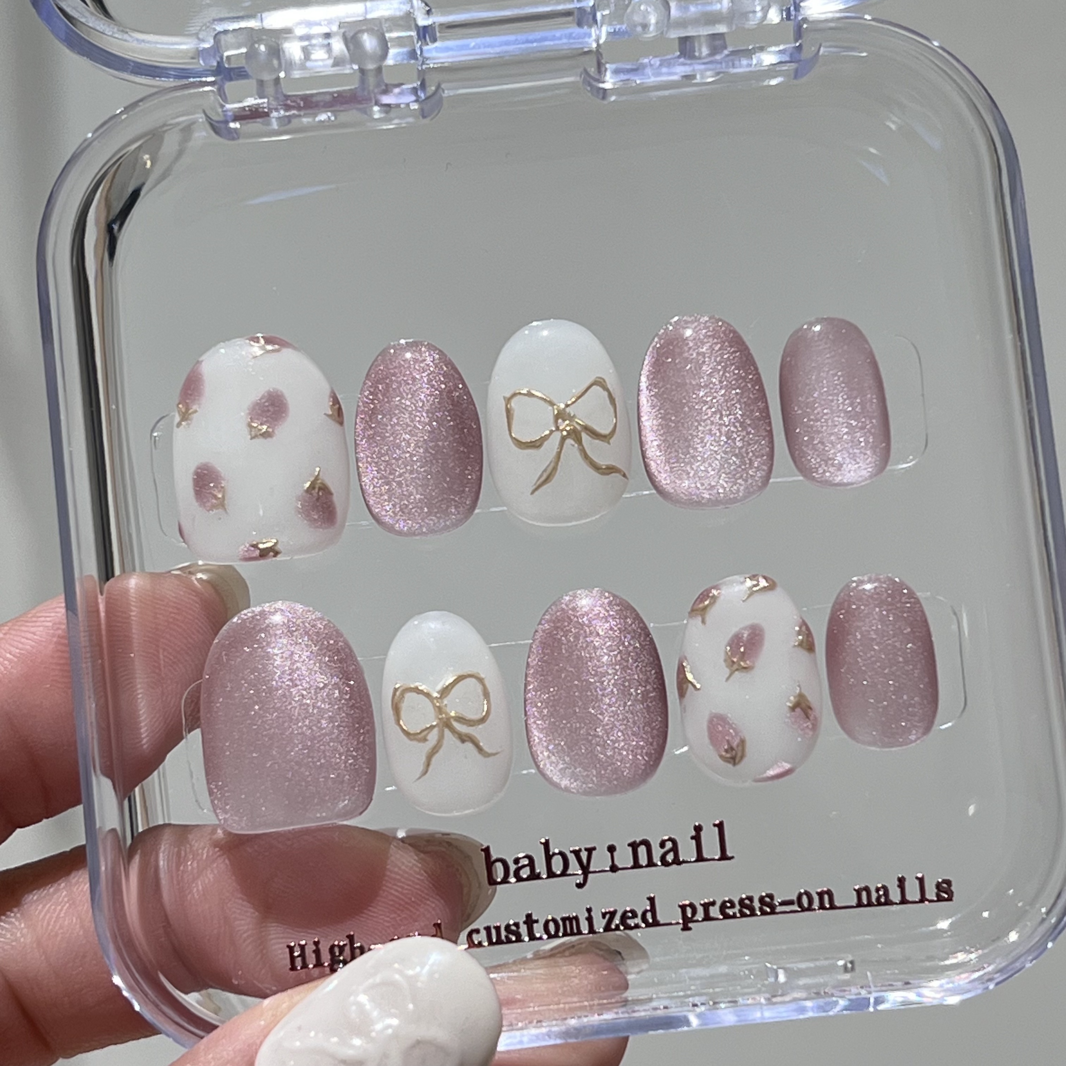 baby:nail | 3D Cat Eyes Strawberry