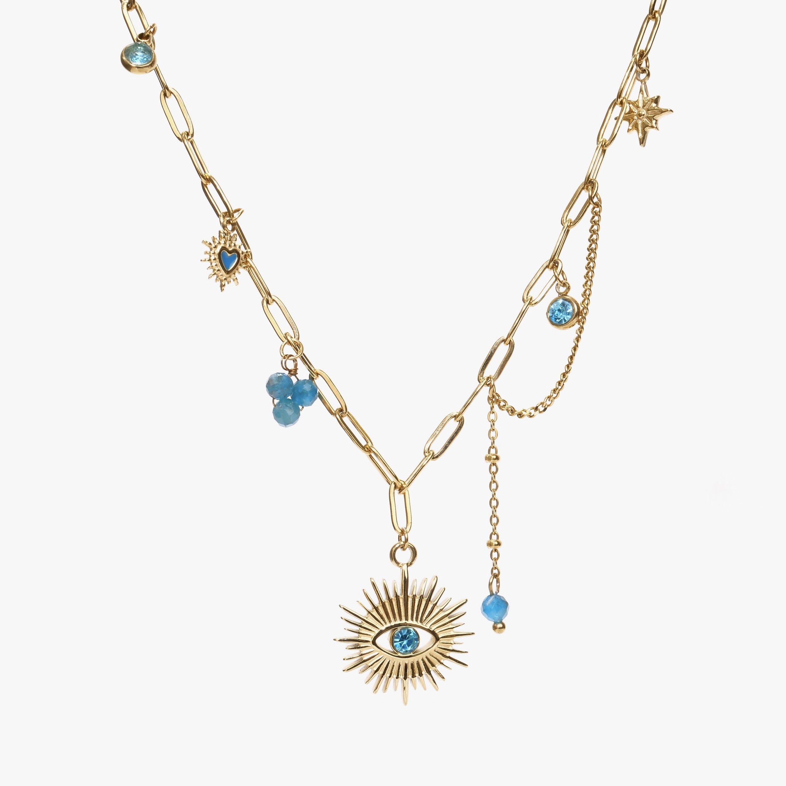 BOHM PARIS-Aïcha 眼形吊墜項鍊