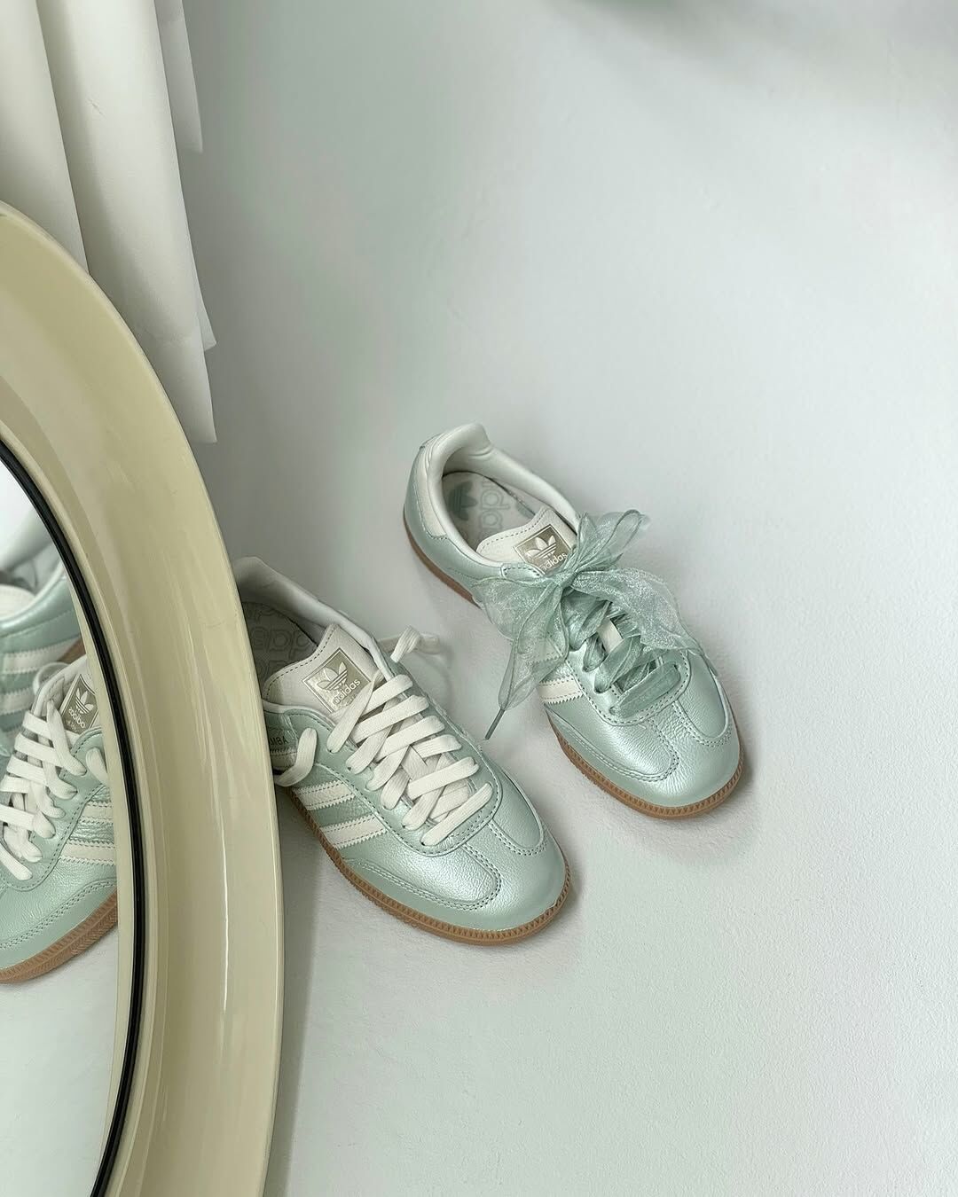 Adidas Originals Samba OG 珍珠薄荷 薄荷綠 珍珠光 復古鞋 IG1965