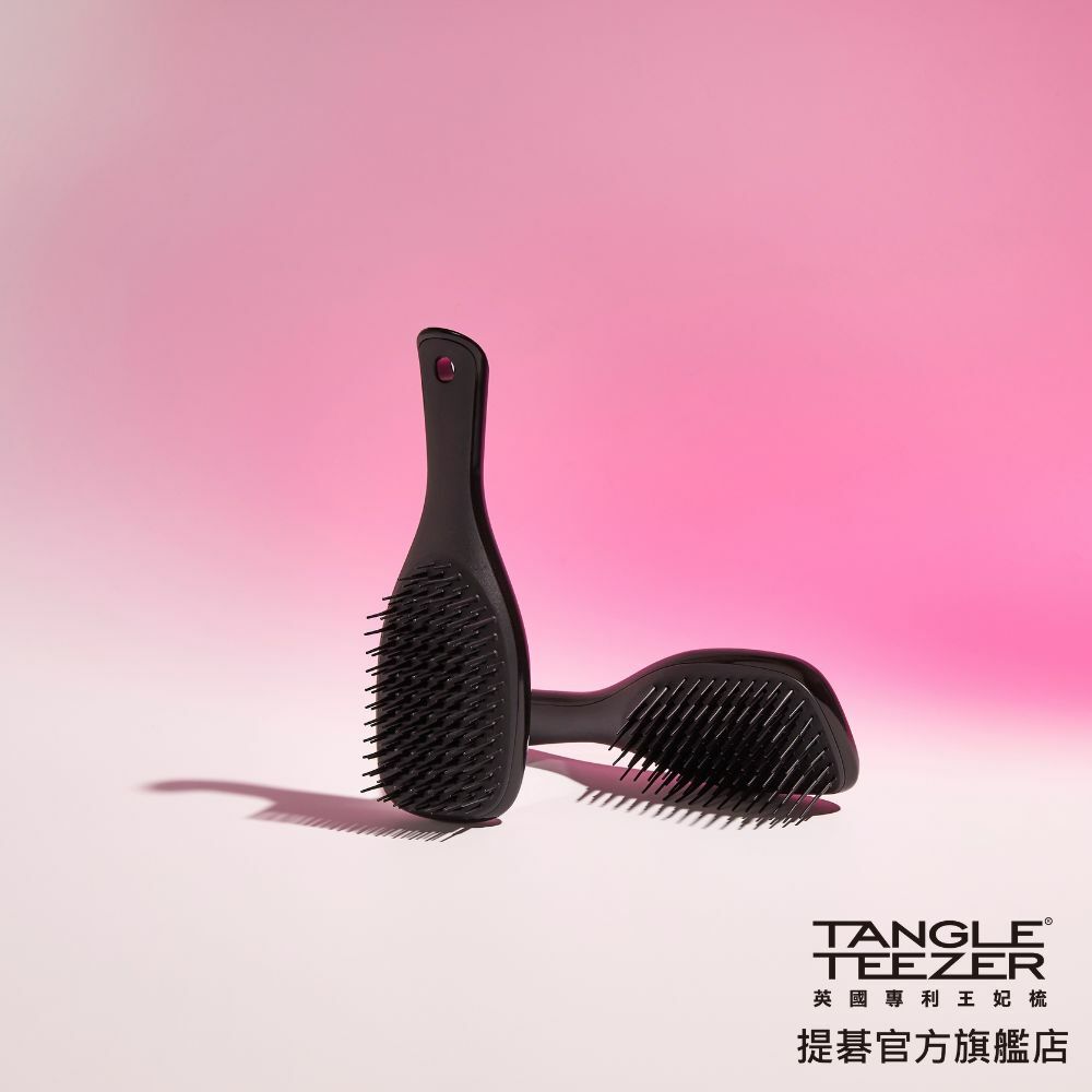 Mini英倫手握梳(黑色)