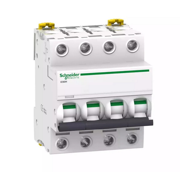 R227 Schneider MCB's iC60H - C Curve   4-Pole