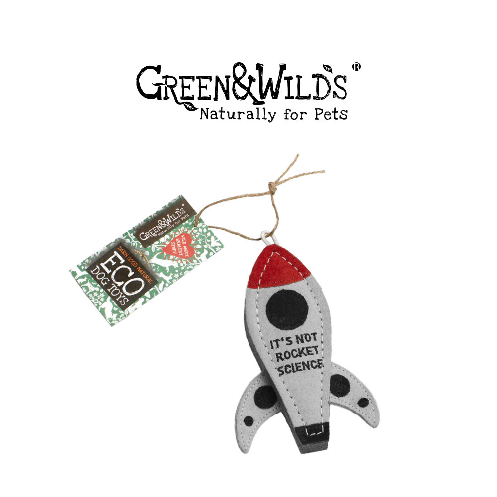 GREEN & WILDS- 天然黃麻製犬用啃咬玩具 -不簡單火箭