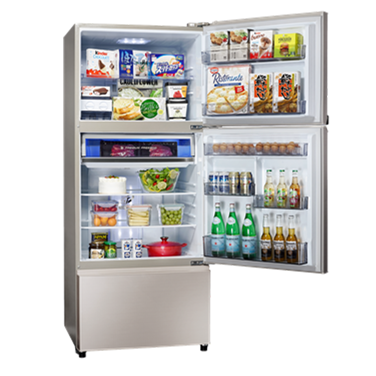 SAMPO聲寶 605公升 一級效能鋼板三門變頻冰箱(SR-F61DV-Y7)