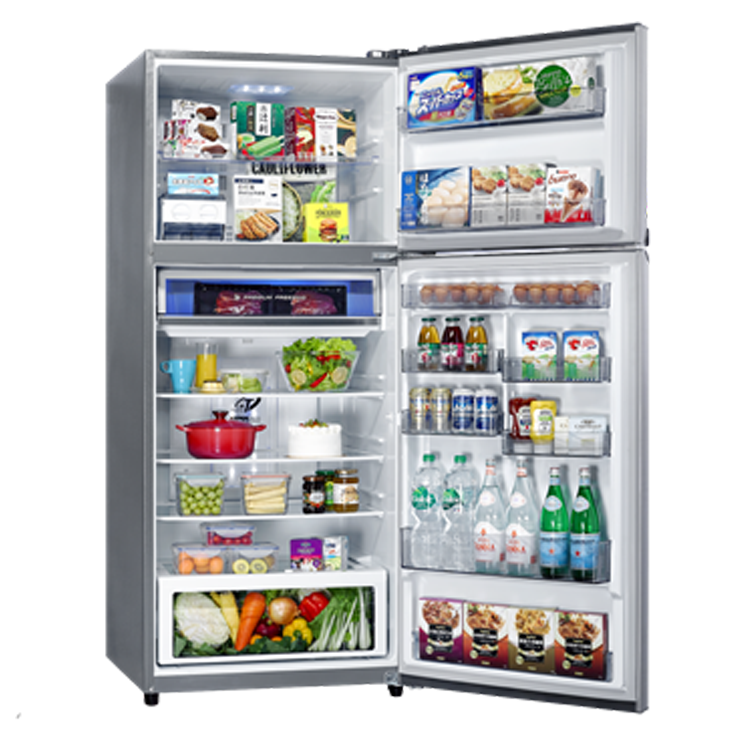 SAMPO聲寶 610公升 一級效能鋼板變頻雙門冰箱(SR-F61D-S2)