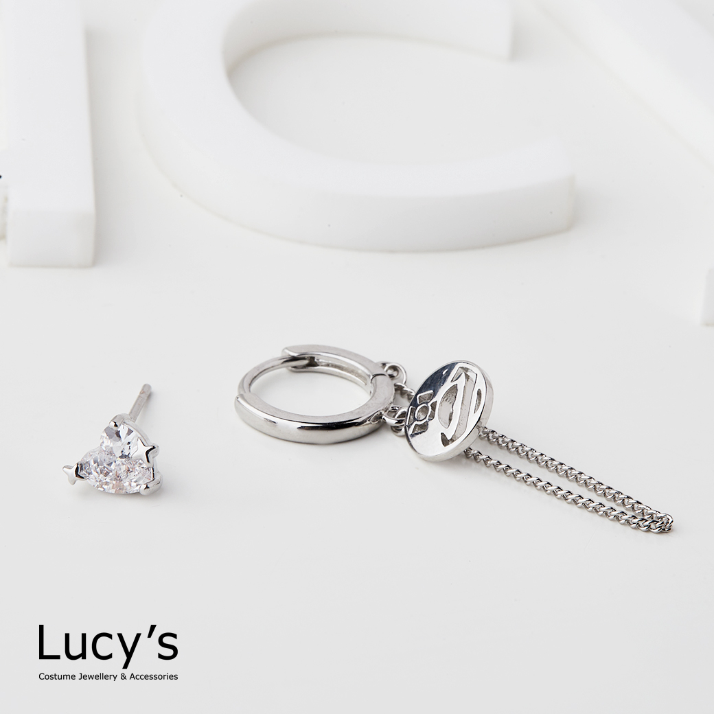 鍊愛軌道 易扣耳環組 (三色) (119017/119018/119019)