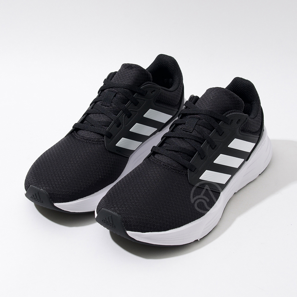 Adidas Galaxy 6 M 男鞋 黑白 休閒 運動 慢跑 透氣 緩震 運動鞋 跑鞋 GW3848