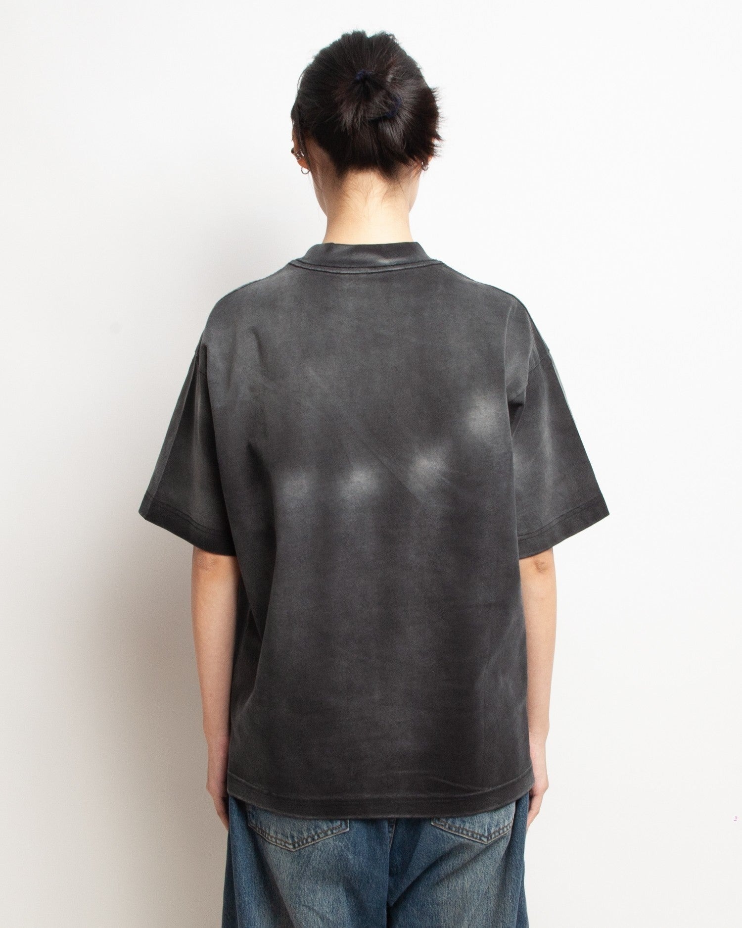 PLATEAU STUDIO｜ MDS tee  (Washed black)