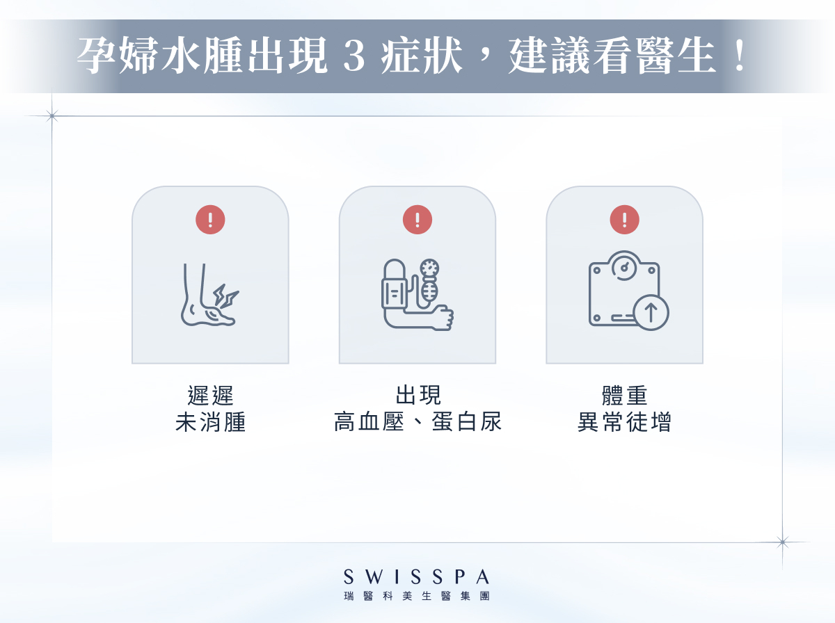 孕婦水腫出現 3 症狀，建議看醫生！