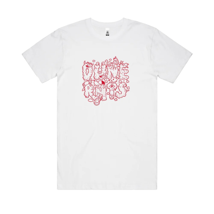 【Dune Rats】Party Monster White T-Shirt