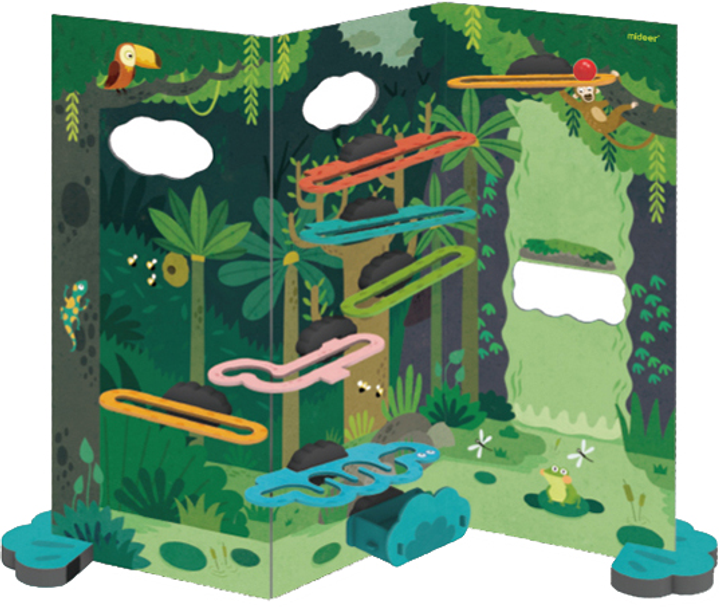 《 MiDeer》3D森林冒險滾珠軌道遊戲