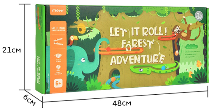 《 MiDeer》3D森林冒險滾珠軌道遊戲