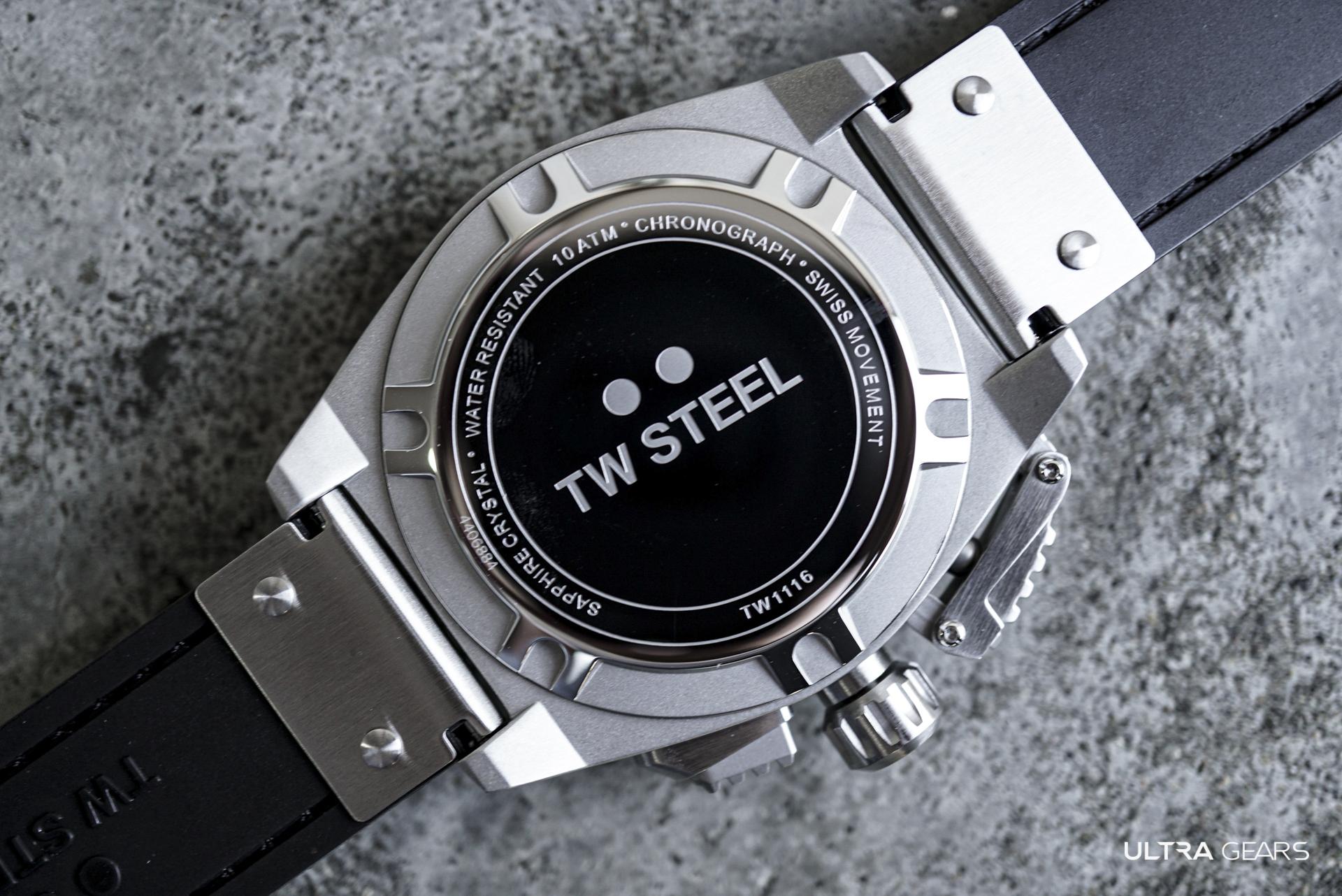 TW Steel SWISS CANTEEN 全鋼綠面計時碼錶 TW1116