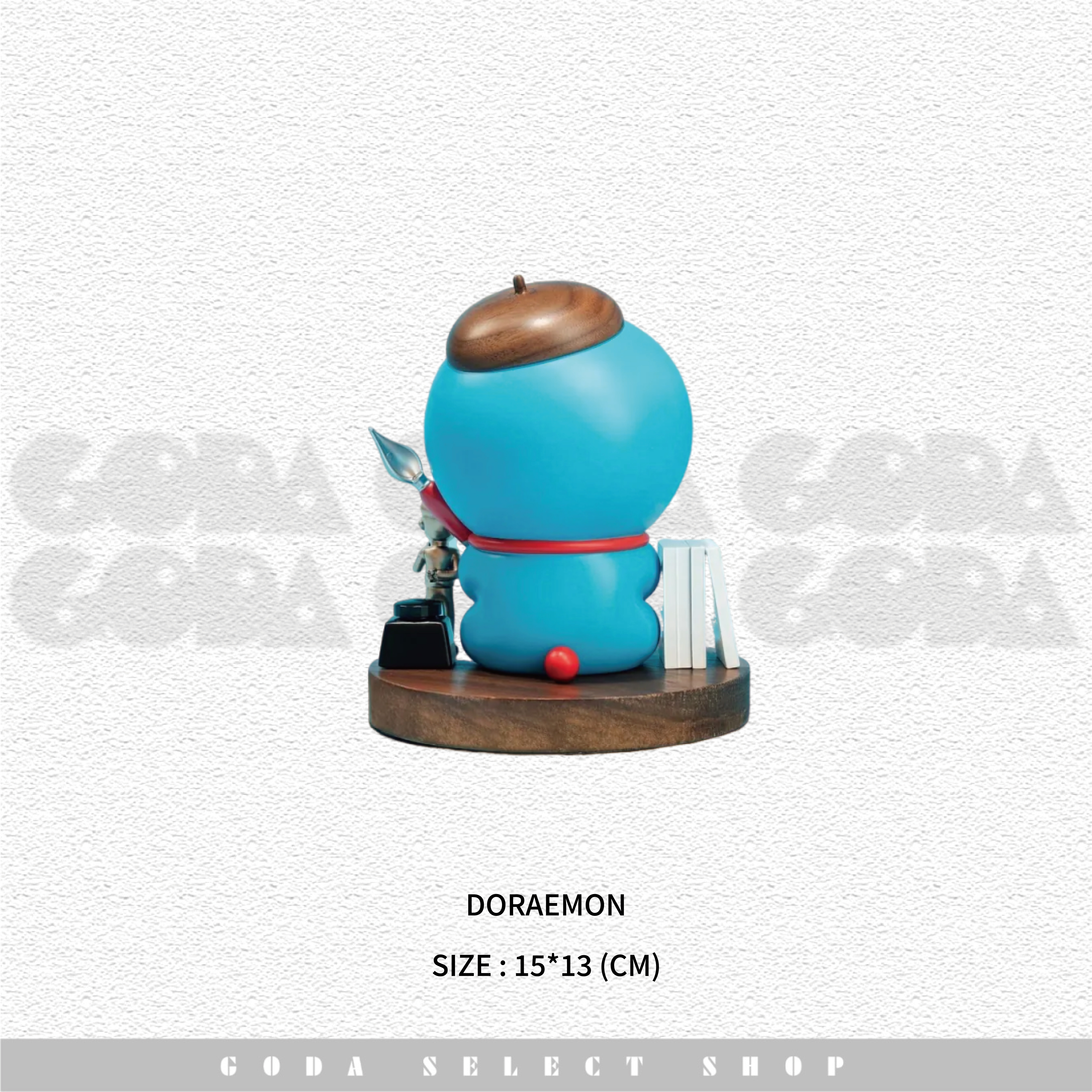( 全球限量500隻 ) Doraemon Wooden Sculpture 哆啦A夢 原木雕塑 木雕 100%哆啦A夢&FRIENDS 展場限定 #GT