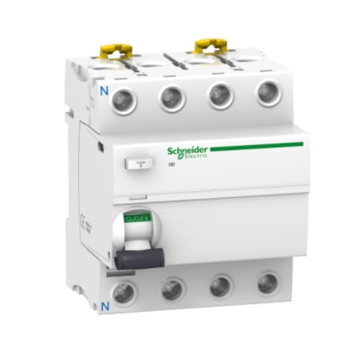 R215 Schneider漏電保護器 -  (iID RCCB)  Type AC 4-Pole