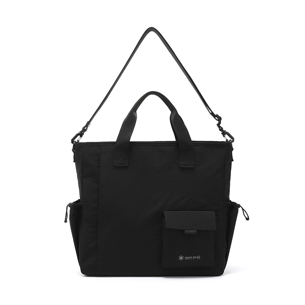SNOWPEAK■Softwill Alpha Tote Bag ■送料込 Snow Peak Handbags Black - POIZON
