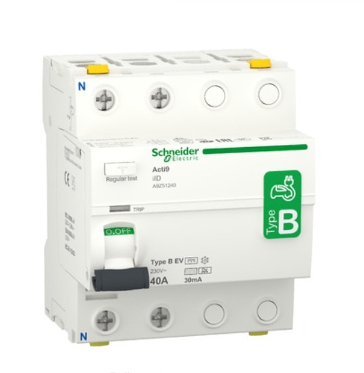 R210 Schneider 漏電保護器 - (iID RCCB) Type B EV 2-Pole