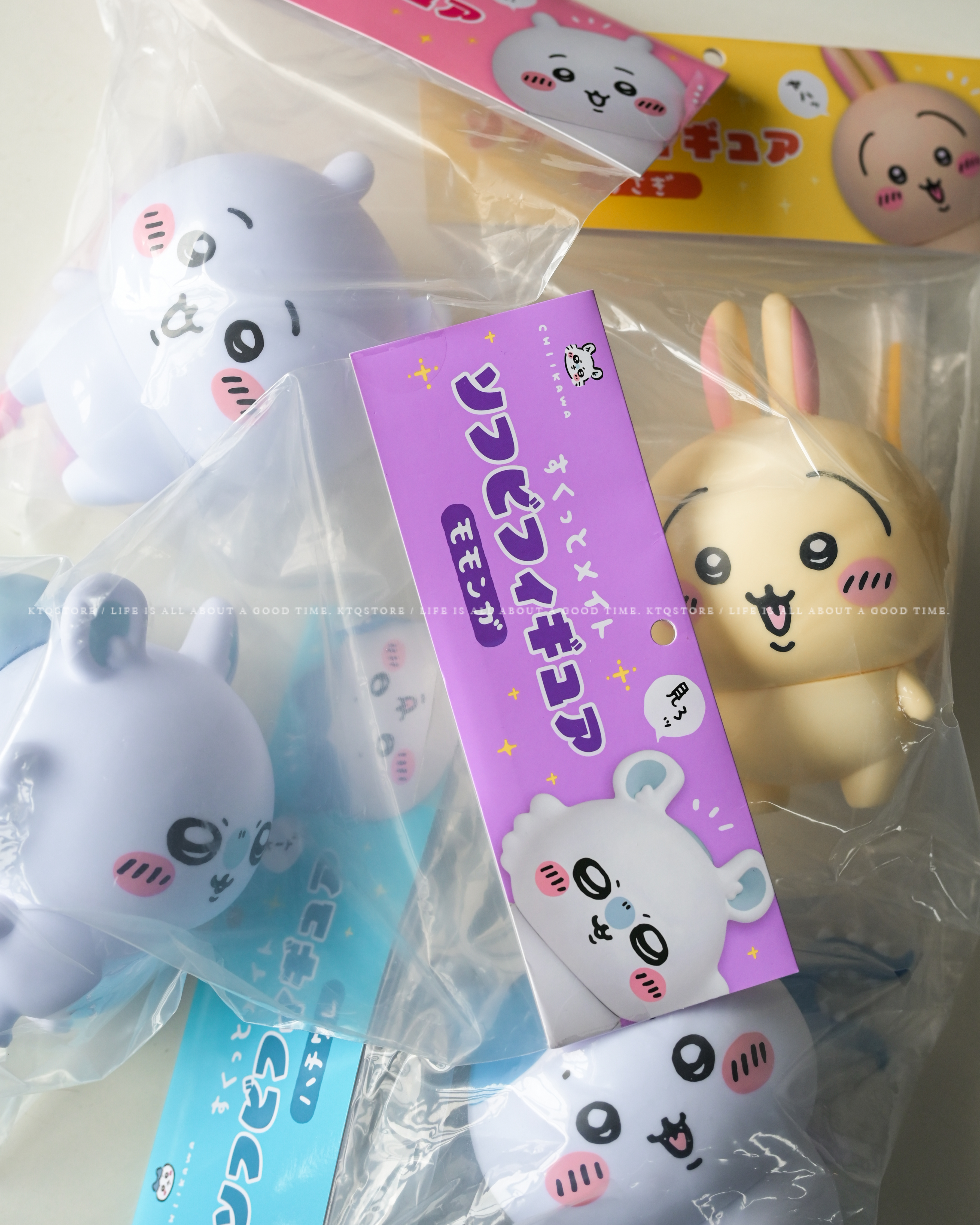 KTQ STORE ‧ 日本 Chiikawa 吉伊卡哇 矽膠公仔