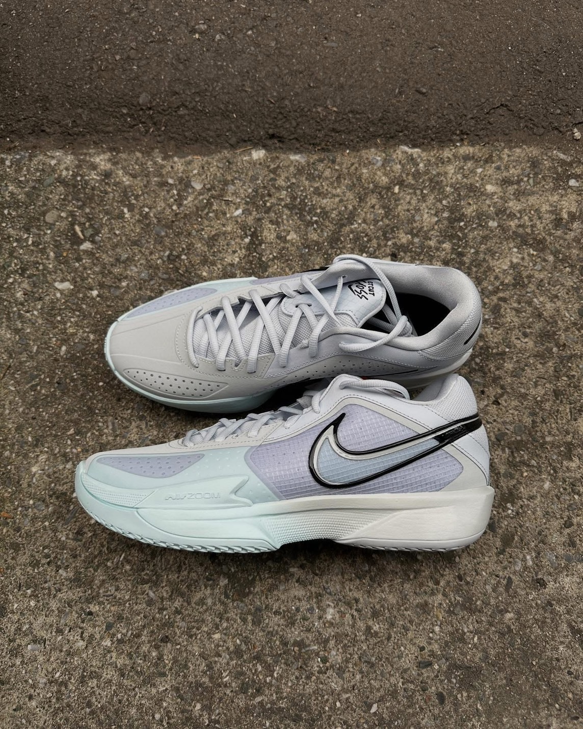 NIKE G.T. CUT CROSS EP 白灰藍 男鞋 藍 緩震 抗扭 籃球鞋