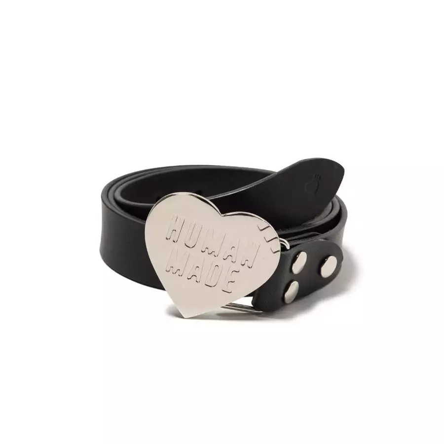 2025SS HUMAN MADE HEART LEATHER BELT 皮帶 愛心 超熱門 兩色 現貨 HM29GD078