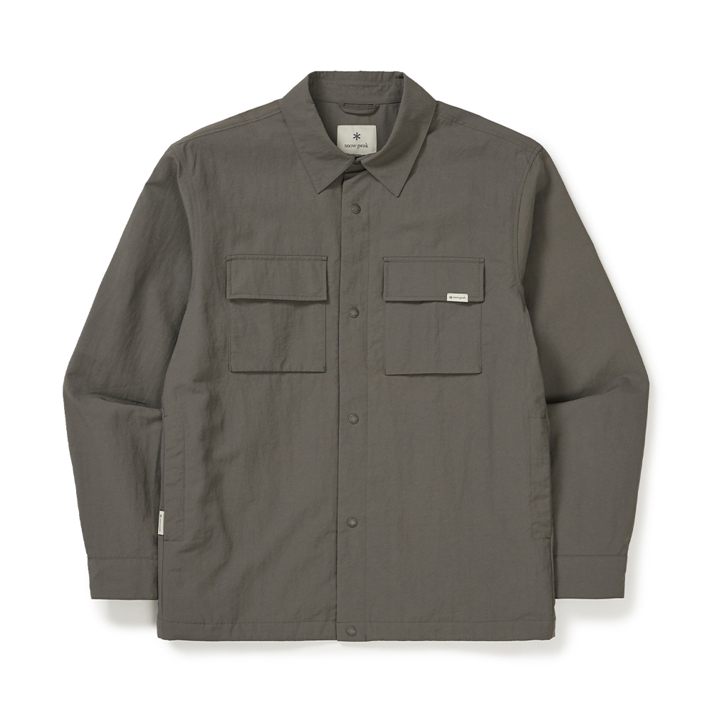 【現貨】snow peak Cample Shirt Jacket 胸前雙口袋 襯衫夾克 外套 S25SMCSH10