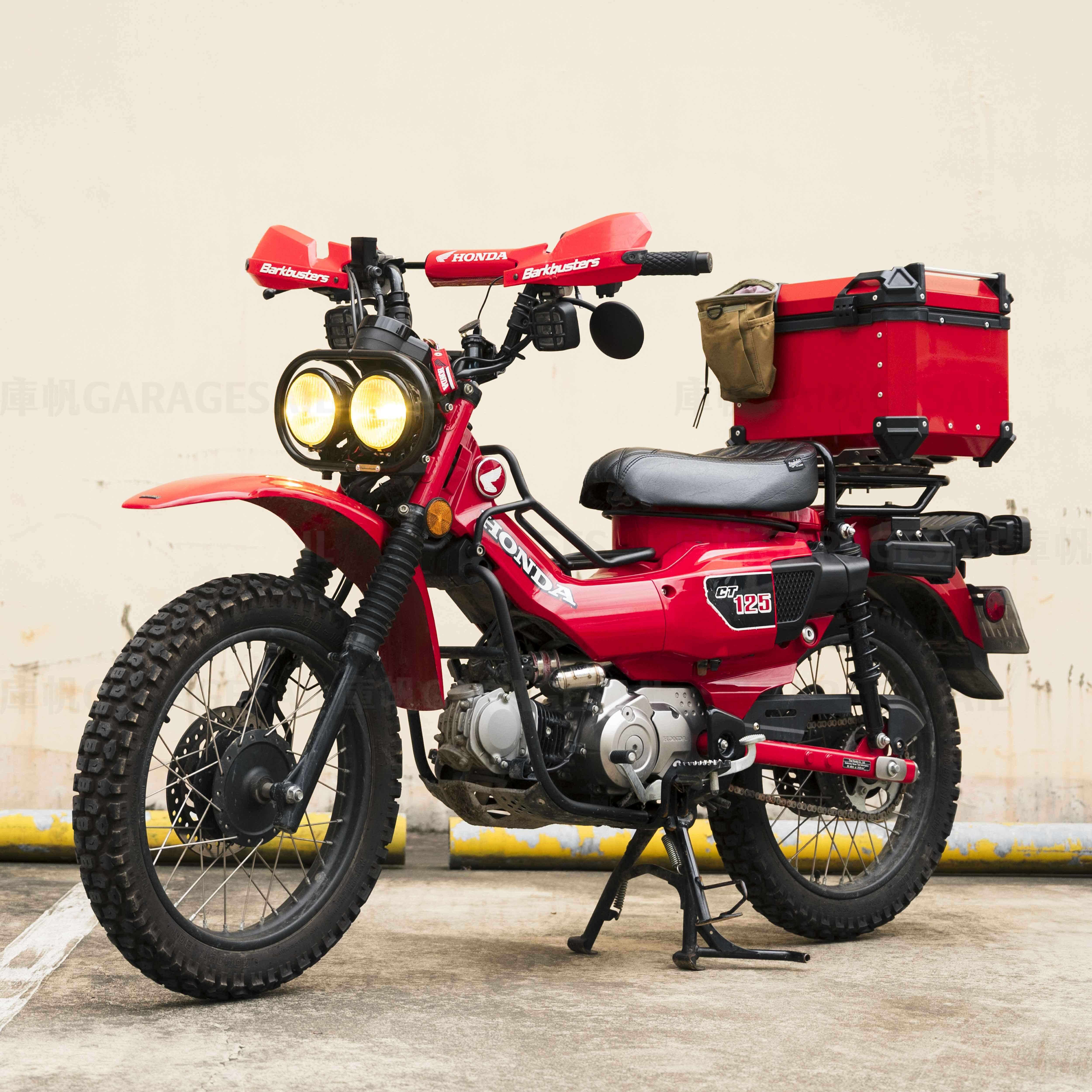 Onehandmade 本田 CT125專用 越野 雙頭燈套件 黑