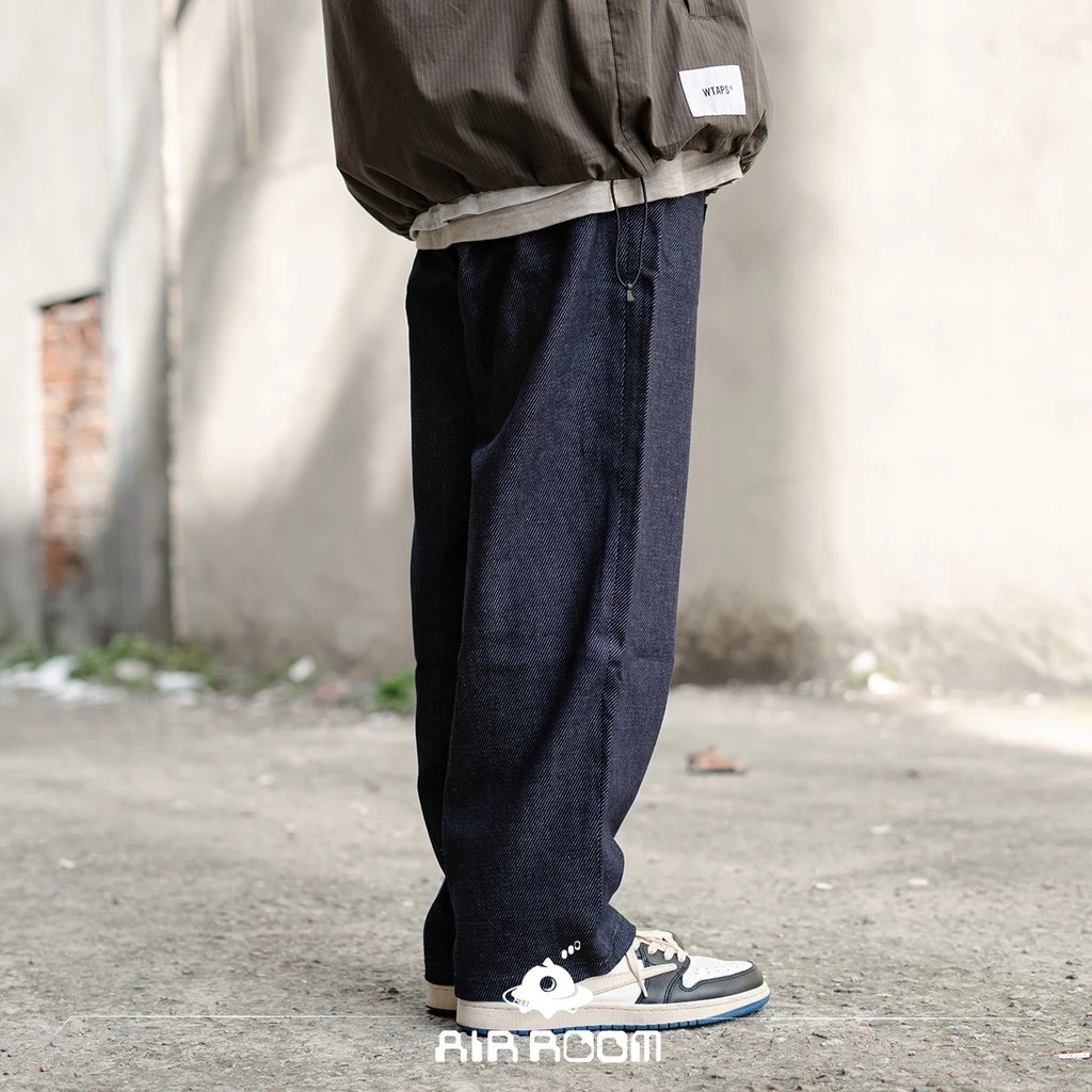 2022SS DESCENDANT DC-3 DENIM TROUSERS DCDT 休閒褲 錐形褲